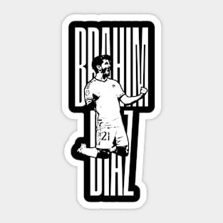 Brahim Diaz Sticker